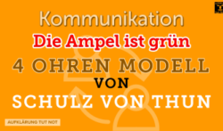 Die Ampel ist grün - 4 Ohren Modell von Schulz von Thun